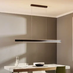LED-Pendelleuchte PURE Lume, graphite, CCT