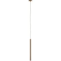 LED-Pendelleuchte Varas, einflammig, gold