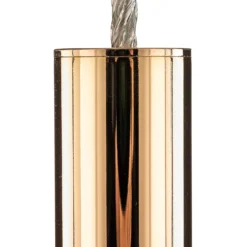 LED-Pendelleuchte Varas, einflammig, gold