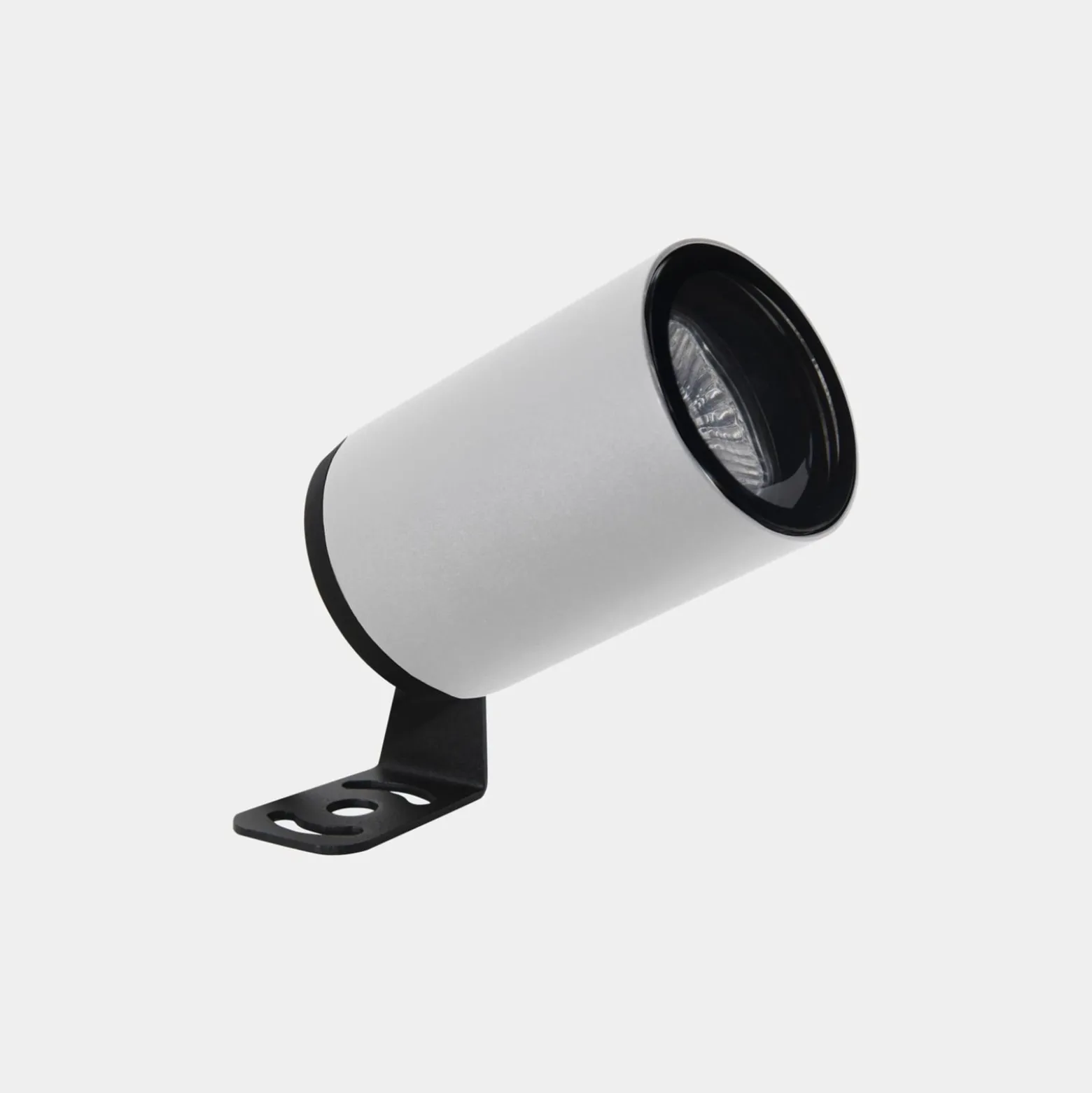 LEDS-C4 Außenstrahler Eko, weiß, Höhe 15,7 cm, Aluminium