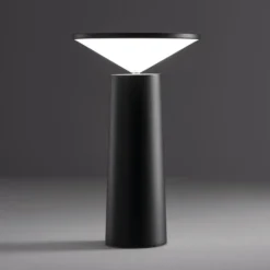 LEDS-C4 LED-Akku-Tischleuchte Cocktail, schwarz Höhe 21,5 cm
