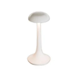 LEDS-C4 LED-Akku-Tischleuchte Portobello, weiß, Dimmer, ABS