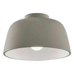 LEDS-C4 Miso Deckenleuchte Ø 28,5 cm steingrau