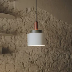 LEDS-C4 Pendellampe Keops 1, Ø 30 cm, bunt, Aluminium