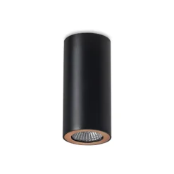 LEDS-C4 Pipe Deckenspot einflammig schwarz-gold