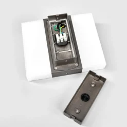 LED-Sensor-Außenwandleuchte Kumi, grafit, IP44