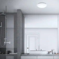 LED-Sensor-Deckenleuchte Elipso IP44 4.000K Ø28cm