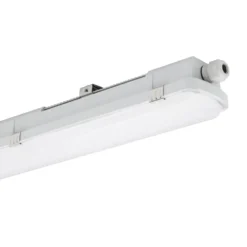 LED-Sensor-Wannenleuchte RESISTO, grau, 120 cm 34 W 840 IP66