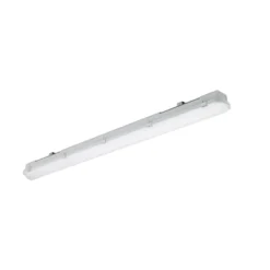 LED-Sensor-Wannenleuchte RESISTO, grau, 120 cm 17 W 840 IP66