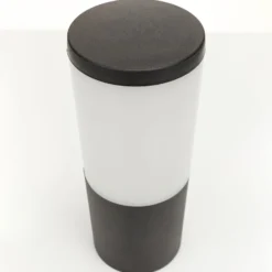LED-Sockellampe Amelia, CCT, schwarz, Höhe 25 cm