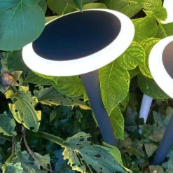 LED-Sockelleuchte Bermuda mit Erdspieß schwarzgrau