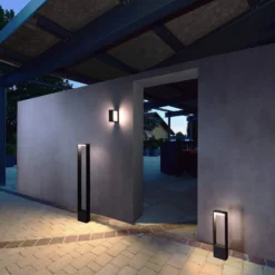 LED-Sockelleuchte Cata IV, Höhe 50 cm