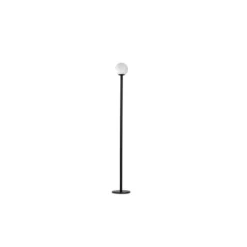 LED-Sockelleuchte Cuca, schwarz, Edelstahl, IP65, Höhe 50 cm