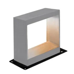 LED-Sockelleuchte E190 aus Beton, Höhe 35 cm