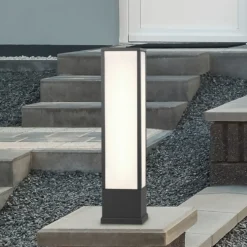 LED-Sockelleuchte Fuerte, anthrazit, Aluminium, IP54