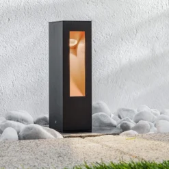 LED-Sockelleuchte Jenke aus Aluminium