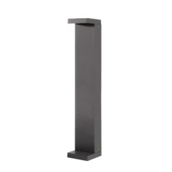 LED-Sockelleuchte Lerna, Höhe 60 cm, Alu, dunkelgrau, CCT
