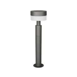 LED-Sockelleuchte Mackenzie, Höhe 50 cm, anthrazit, Aluguss