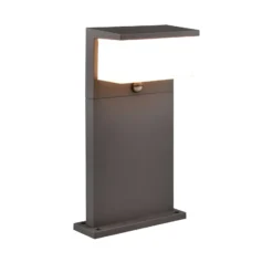 LED-Sockelleuchte Nestos mit Bewegungssensor, IP54