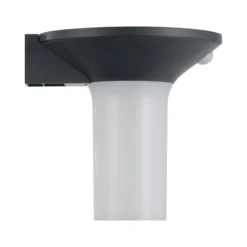 LED-Solar-Außenwandleuchte Corbezzola, schwarz, Sensor
