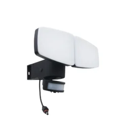 LED-Solar-Außenwandleuchte Duplex, 2-flammig, Eckmontage