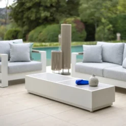 LED-Solar-Bodenleuchte Rop&Strip Höhe 120cm, 3.000 K, 500 lm