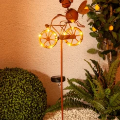 LED-Solar-Dekoleuchte 5282414 mit Fahrrad