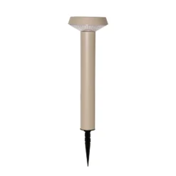 LED-Solar-Erdspießleuchte Casa, beige, Höhe 45 cm