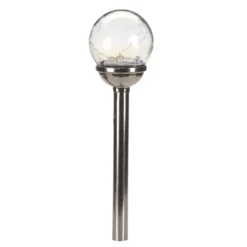 LED-Solar-Erdspießleuchte Firefly Opal, 4er Set, IP44