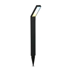 LED-Solar-Erdspießleuchte 3796015, schwarz, Kunststoff, CCT