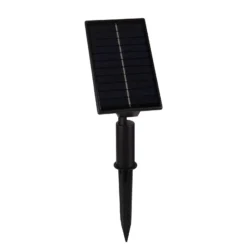 LED-Solar-Erdspießstrahler NOMI, schwarz, 6er-Set, IP44