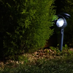 LED-Solar-Erdspießstrahler Prima, 4er Set, IP44
