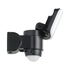 LED-Solarlampe Casabas mit Sensor, schwarz
