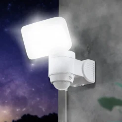 LED-Solarlampe Casabas mit Sensor, schwarz