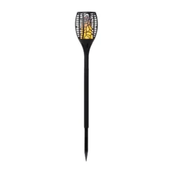 LED-Solarlampe Flame, drei Nutzungsoptionen, 54 cm
