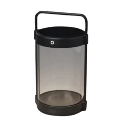 LED-Solarlaterne Crotone, dimmbar, USB
