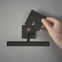 LED-Solarlaterne Portofino, Wand / Tisch, schwarz