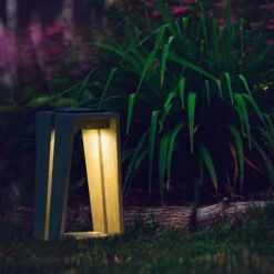 LED-Solarlaterne Skaal mit Sensor, 39 cm