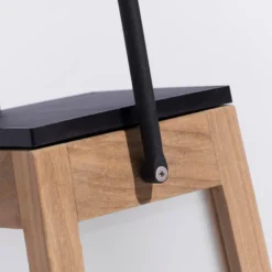 LED-Solarlaterne Tecka tragbar, teak 25 cm