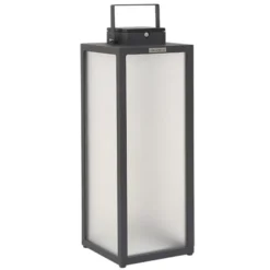 LED-Solarlaterne Tradition, anthrazit, Höhe 65 cm