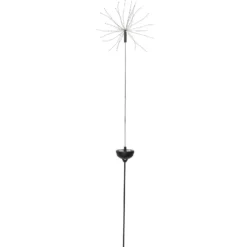 LED-Solarleuchte Firework mit Erdspieß, 100 cm