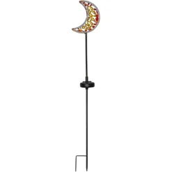 LED-Solarleuchte Linny Moon mit Erdspieß