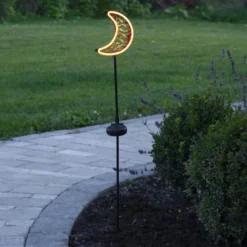 LED-Solarleuchte Linny Moon mit Erdspieß