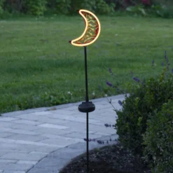 LED-Solarleuchte Linny Moon mit Erdspieß
