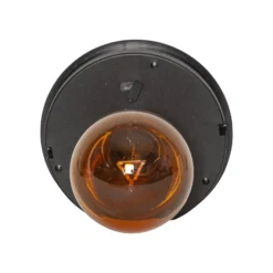 LED-Solarleuchte Marron, Höhe 40 cm, braun, Metall, USB-C