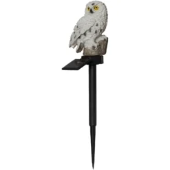LED-Solarleuchte Owl mit Erdspieß