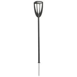 LED-Solarleuchte Tulip mit Erdspieß, anthrazit