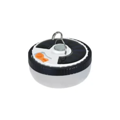 LED-Solarleuchte Ufo, portabel, Kunststoff, schwarz/weiß