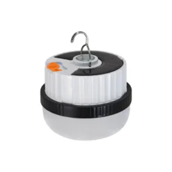 LED-Solarleuchte Ufo, portabel, Kunststoff, schwarz/weiß