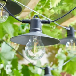 LED-Solar-Lichterkette Vivo 365, 8-flammig IP44